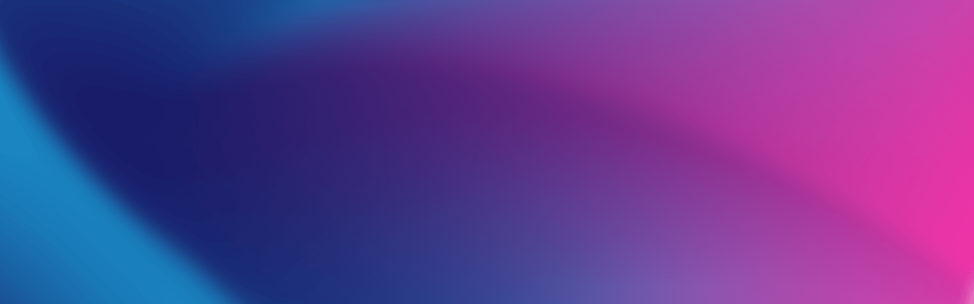 A vibrant gradient background blending shades of blue, purple, and pink, used as a visually appealing backdrop on a website.