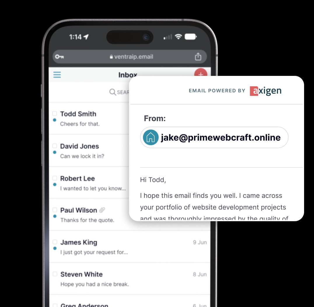 axigen email online